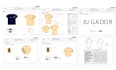 create a menswear tech pack