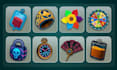 create 2d game icon, game assets, props, app icons and objects