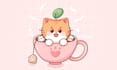 draw cute chibi animal, sticker, mascot