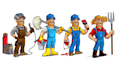 draw modern cartoon character, and mascot logo design