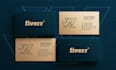 design a modern professional business card for your brand