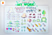 create stunning 2d game asset, prop, object and icon