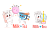 create a cute cartoon mascot or animal character logo