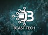 make unique  technology and tech crypto security logo 12 hour