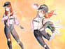 draw you as a pokemon trainer with your favorite pokemon