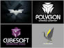 design eye catching polygon logo