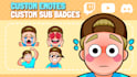 draw custom twitch, discord or youtube emotes and sub badges