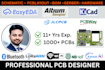 design esp32 stm32 iot circuit, schematic and production pcb