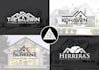 design real estate property construction home financial logo