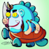 drawing cartoon monster for you with my style