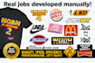 make a custom parody logo within 24h and 48h
