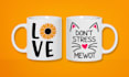 create custom mug or coffee cup designs