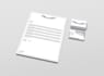 make a modern, elegant, and professional letterhead design