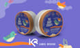 design label and packaging for organic and natural products