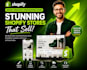 build shopify store design, shopify website redesign and setup