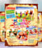design awesome kids summer camp, kids party flyers