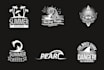 design a custom surfing logo within 24h