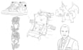 manual vector lineart vectorize adobe illustrator in 24hours