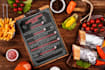 do restaurant menu design, food menu, chalkboard menu, digital menu