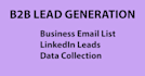 generate targeted b2b contacts and verified emails