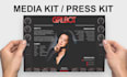design dj, artist media press kit, epk, pitch deck, one sheet
