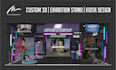 design 3d exhibition trade booth for events