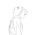 create professional minimalistic line art human illustration