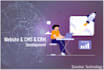develop website with core PHP, laravel , codeigniter