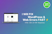 fix wordpress bug or HTML CSS responsive issues in 24 hours
