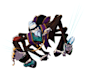draw character design, concept art, or game asset