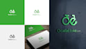 design elegant, luxurious, modern initial logo