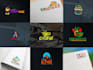 do creative modern logo design in 12 hrs