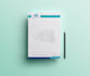 design official clean letterhead, print ready