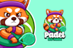 design cartoon animal mascot logo
