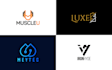 design a minimalistic modern logo 4hr