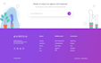 create modern responsive website using html css js bootstrap