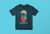 create minimalist modern nature illustration tshirt design