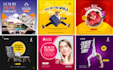 design a professional creative flyer and poster