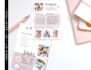 design blogger press kit, media kit, speaker kit