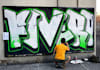 design graffiti style logo