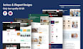 create figma website ui ux, website mockup, figma website design
