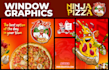 do eye catching shop front or storefront banner window graphics vinyl stickers