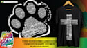 do a custom word cloud or typography tshirt logo design with mockup