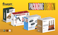 design modern product packaging, custom boxes and packaging design