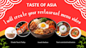 make your professional restaurant promo video