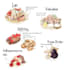 create hand drawn watercolor food illustrations for menu and branding