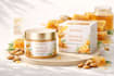 redesign ai generated packaging design into print ready vector with dielines