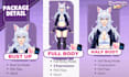 design and rig live 2d vtuber model for streaming