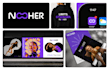 design brand logo, branding kit and brand identity