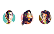 make an awesome avatar bighead with wpap style